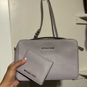 Lilac MK purse & wallet bundle